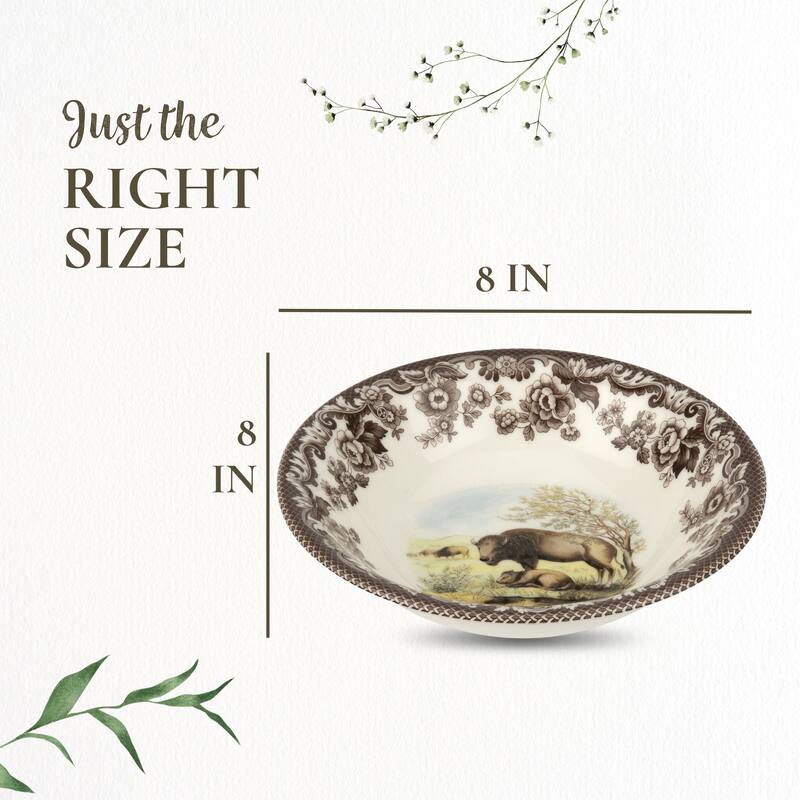 Spode Woodland Ascot Cereal Bowl