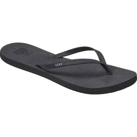 reef vegan leather flip flops