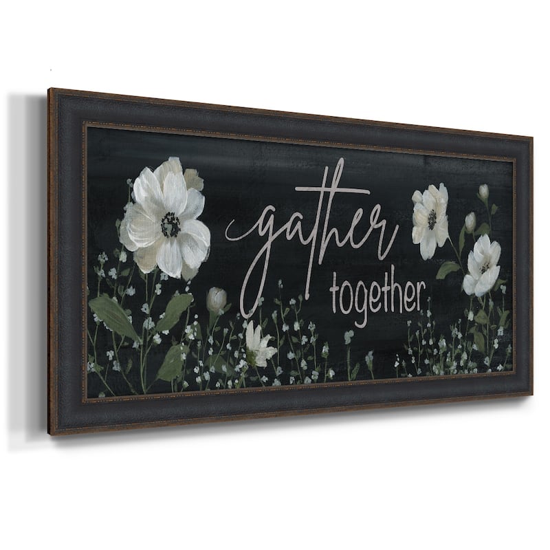 Gather Together Premium Framed Canvas- Ready to Hang