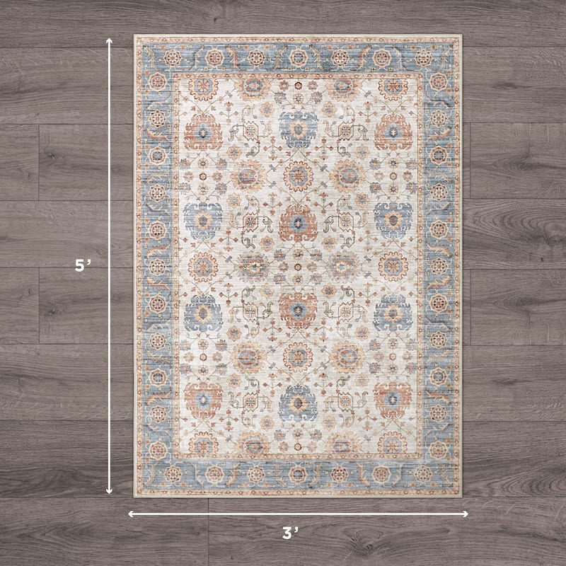 Wyatt & Ash Dream Mink Printed Chenille Rugs