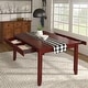 preview thumbnail 7 of 65, Elena Wood Rectangular Dining Table by iNSPIRE Q Classic