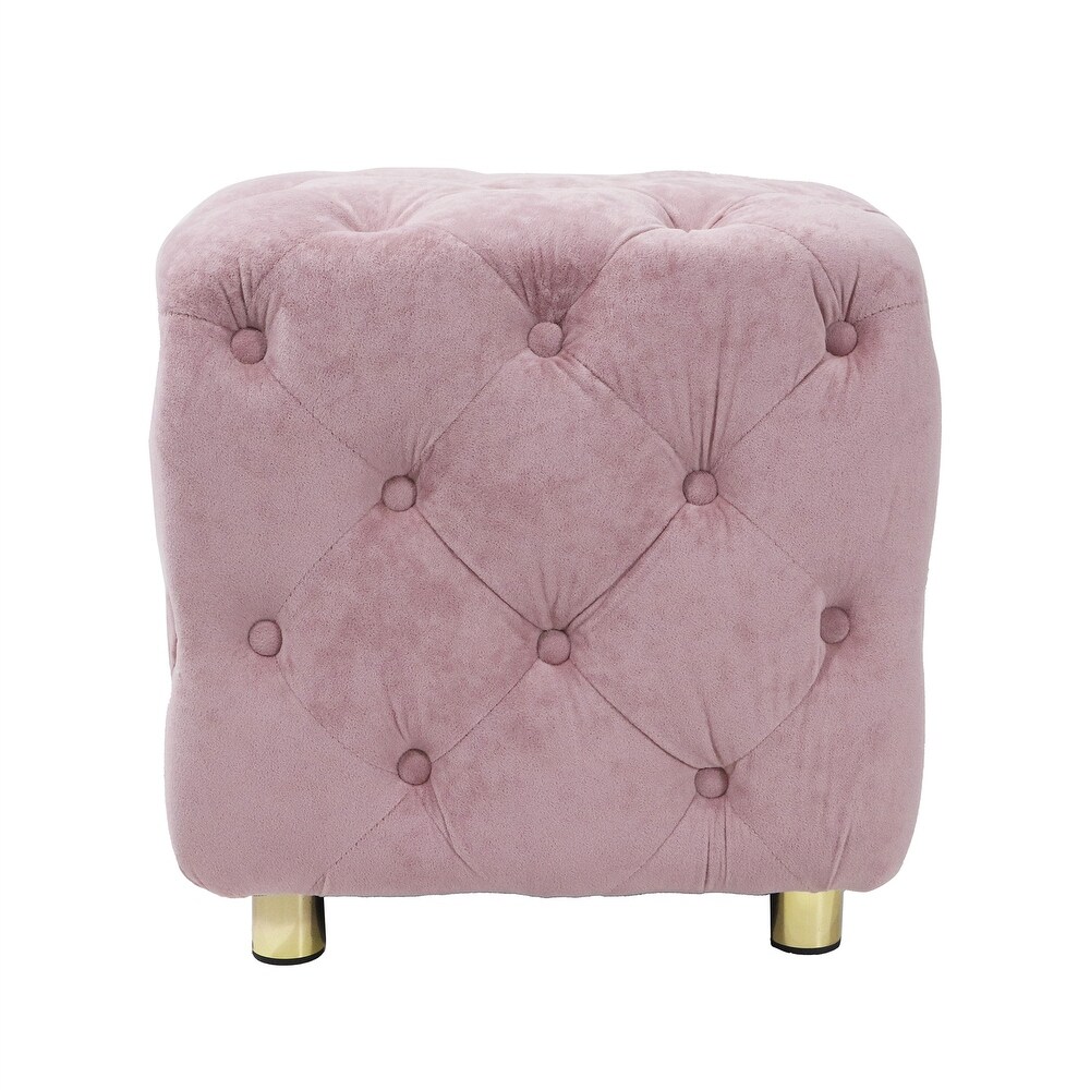 Bed bath and beyond deals pink ottoman