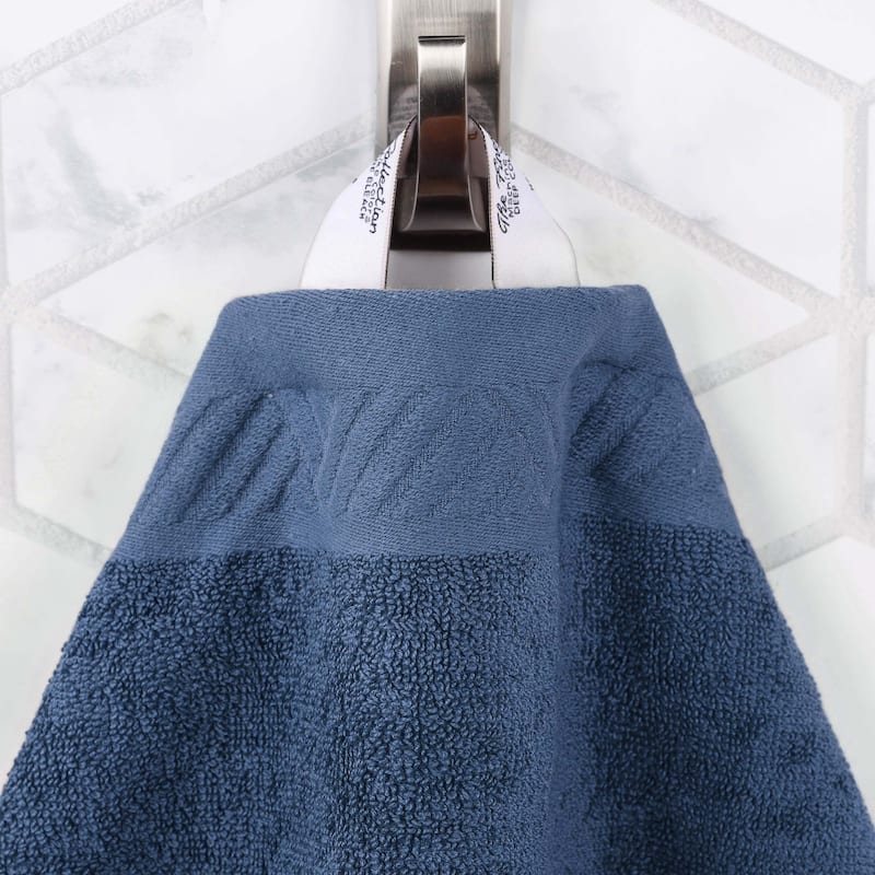 Superior Basketweave Egyptian Cotton Solid 3 Piece Assorted Towel Set