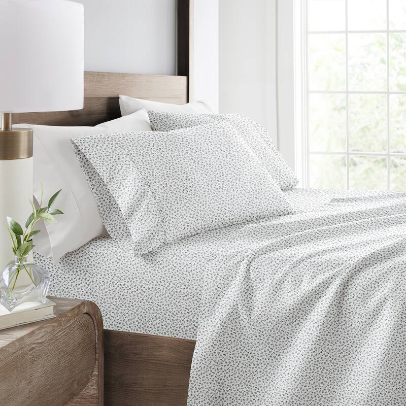 Delicate Blossoms Patterned Ultra-Soft Bed Sheet Sets