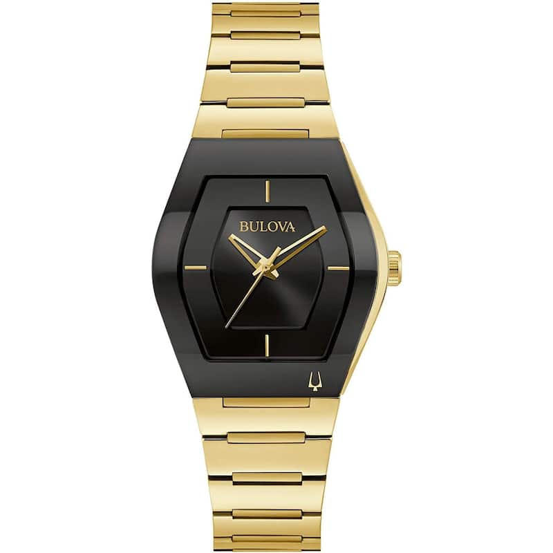 Bulova Women's Gemini Black Dial Watch - 97L164 - 6 (36)
