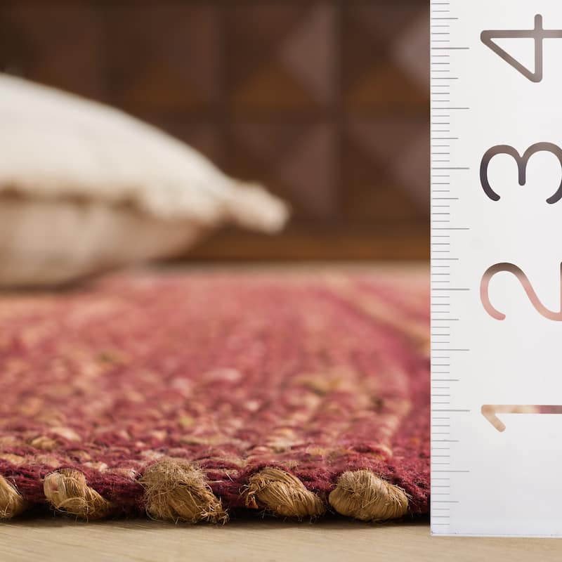 SAFAVIEH Hand-Woven Natural Fiber Ingebjorg Bohemian & Eclectic Cotton Rug