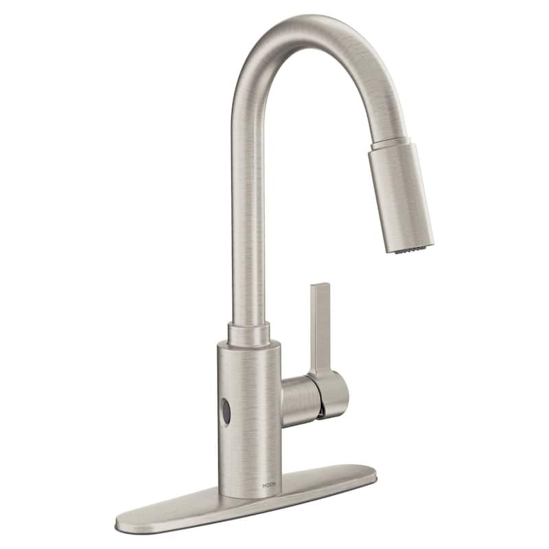 Moen 7882EW Genta LX 1.5 GPM Single Hole Pull Down Kitchen Faucet with