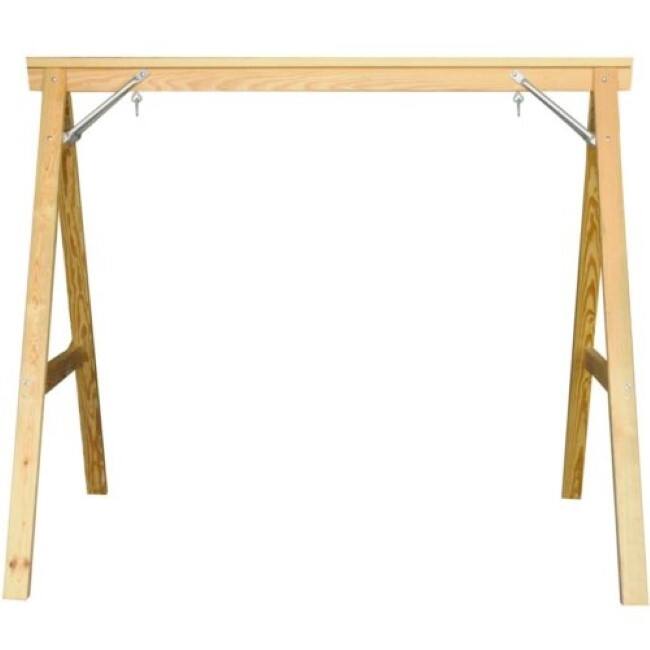 Pressure Treated Pine A-Frame Swing Stand - Unfinished