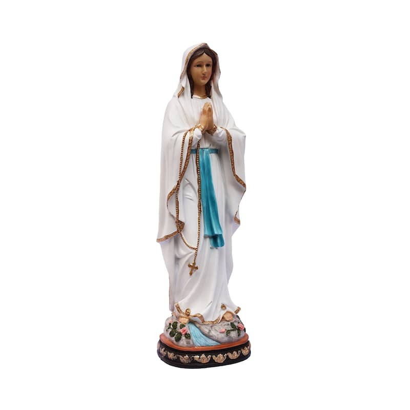 Our Lady of Lourdes Mother Mary Figurine - 23.75"