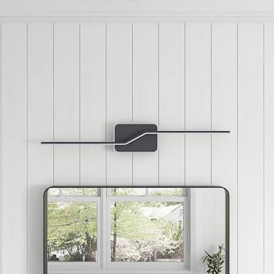 Modern LED Dimmable Vanity Light Over Mirror for Bathroom Lighting