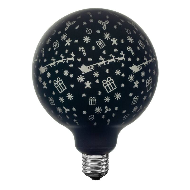 Festive Living G125 Decorative LED Bulb – 1800K Warm Vintage Glow - Christmas