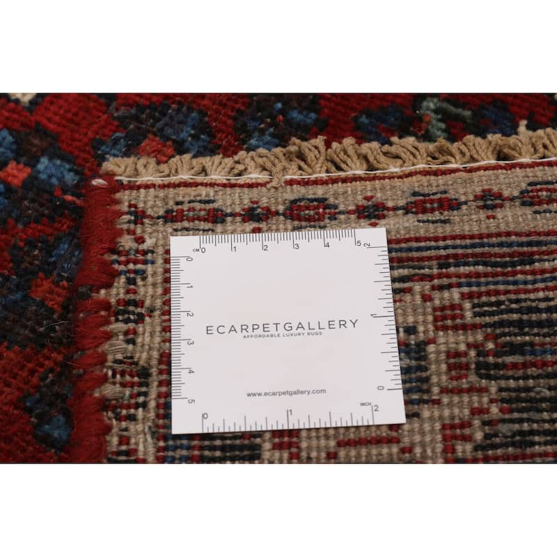 ECARPETGALLERY Hand-knotted Anadol Red Wool Rug - 4'2 x 6'7