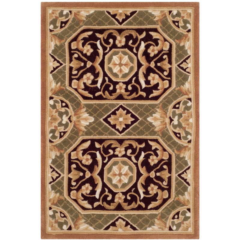 SAFAVIEH Handmade Naples Carsta Traditional Oriental Wool Rug