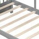 preview thumbnail 6 of 9, Twin Size House Bed with 2 Storage Drawers and Fence Guardrails
