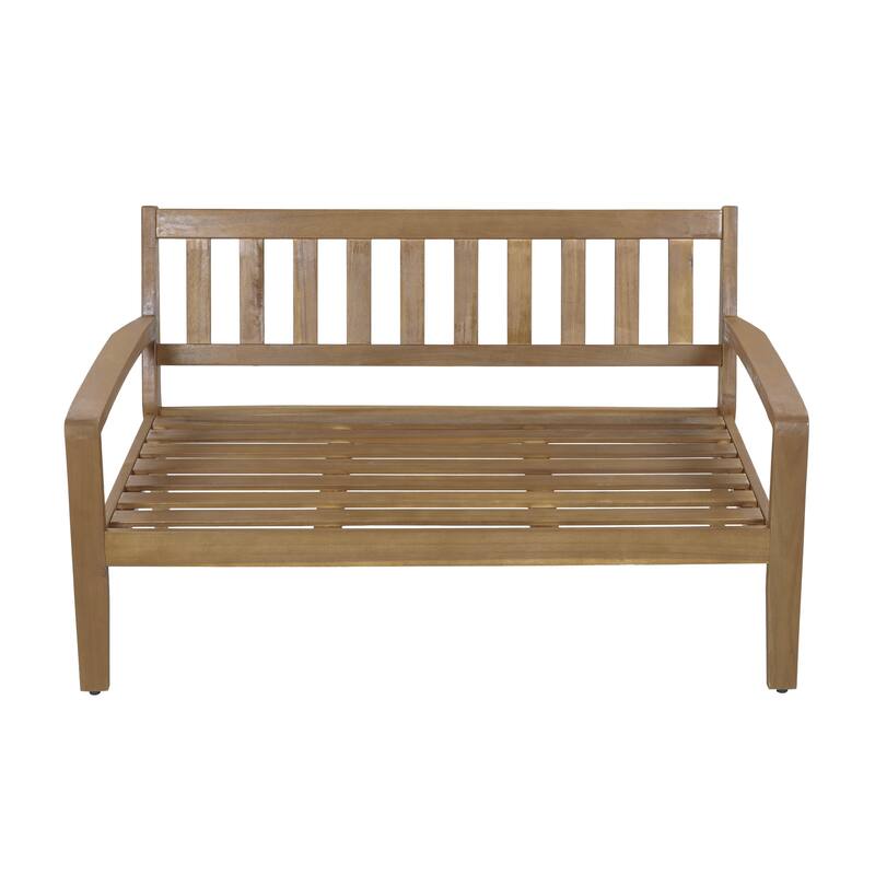 Grenada Acacia Loveseat Coffee Table Set by Christopher Knight Home