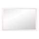 preview thumbnail 4 of 3, Allan Andrews Clear Framed Rectangle Clare Wall Mirror - 47 diameter x 1""
