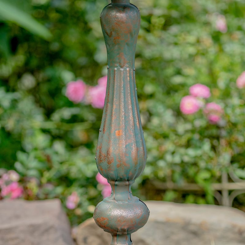 Pedestal Birdbath with Little Bird Detail