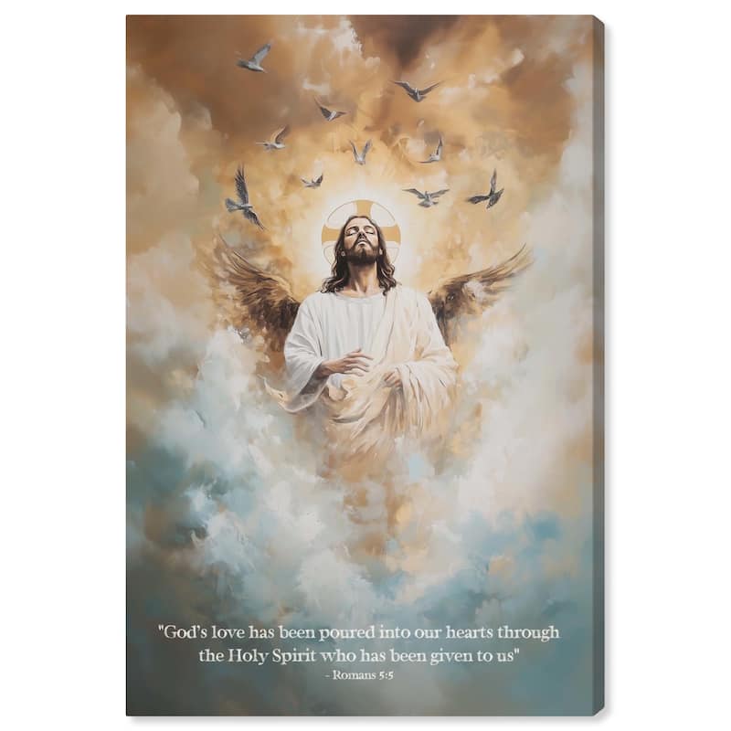 His Love Canvas by Art Remedy, Gallery Wrapped - 10" x 15"
