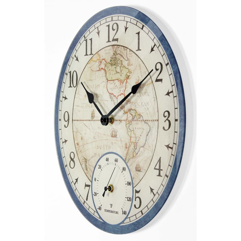 Orbis All Weather Clock - 14 x 2 x 14