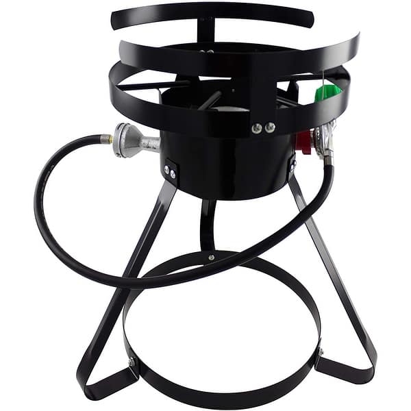 slide 2 of 3, Chard Burner Stand Regulator Black