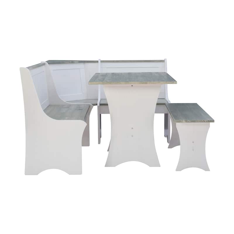 Linon Hillcrest 3-Piece Storage Nook