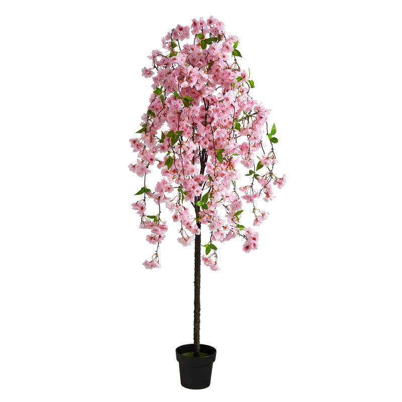 5' Cherry Blossom Artificial Tree - 6"