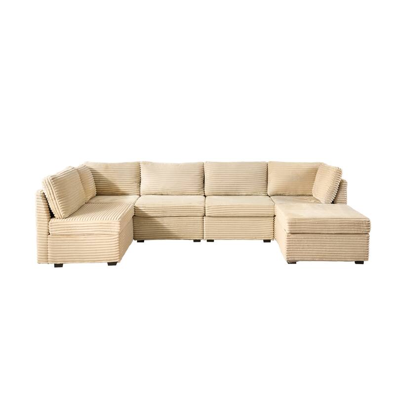 ​​OVIOS Modern Minimalist Fabric Sofa​