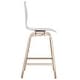preview thumbnail 24 of 28, Miles Acrylic Swivel High Back Bar Stools (Set of 2) by iNSPIRE Q Bold