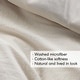 preview thumbnail 5 of 159, Chelsea Square Evans Pinch Pleated Soft Washed Boho Duvet Cover Set