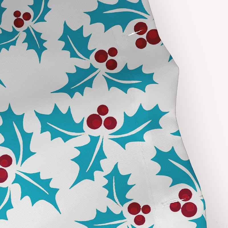 Merry Christmas with Holly Shower Curtain