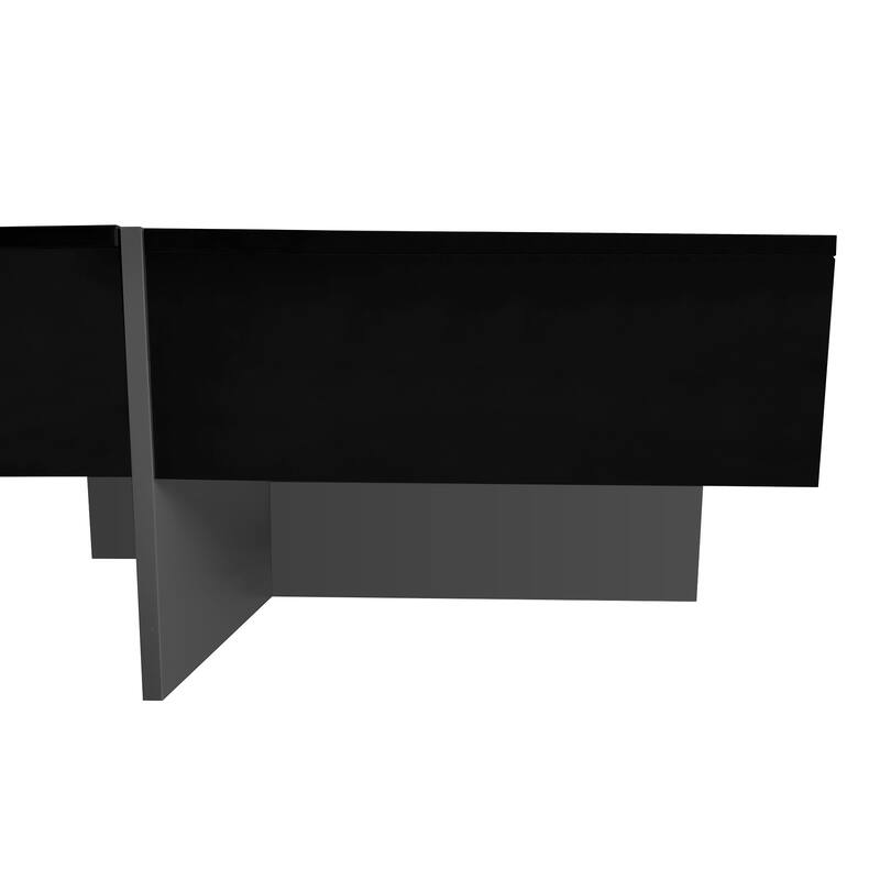 Stylish Coffee Table with 4 Storage Compartments and Extendable Sliding Top, for Living Room, 31.5 inches x 31.5 inches