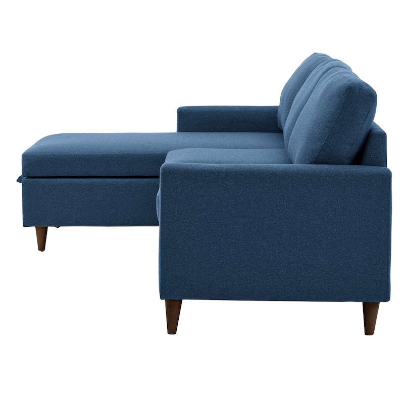 Parker L-shaped Sofa with Storage Chaise by iNSPIRE Q Modern