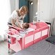 preview thumbnail 3 of 8, Portable Upholstered Infant Cribs Home Toddler Bassinet Bed
