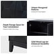 preview thumbnail 22 of 46, HULALA HOME Glenda Contemporary 45''W Versatile 3-door Adjustable Shelf Storage Cabinet