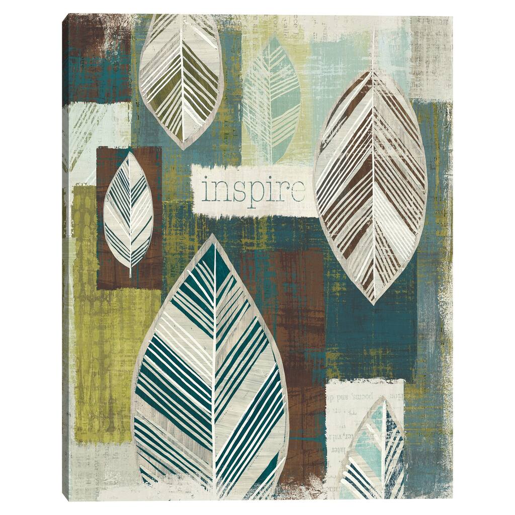 Be Leaves II Canvas Art Print