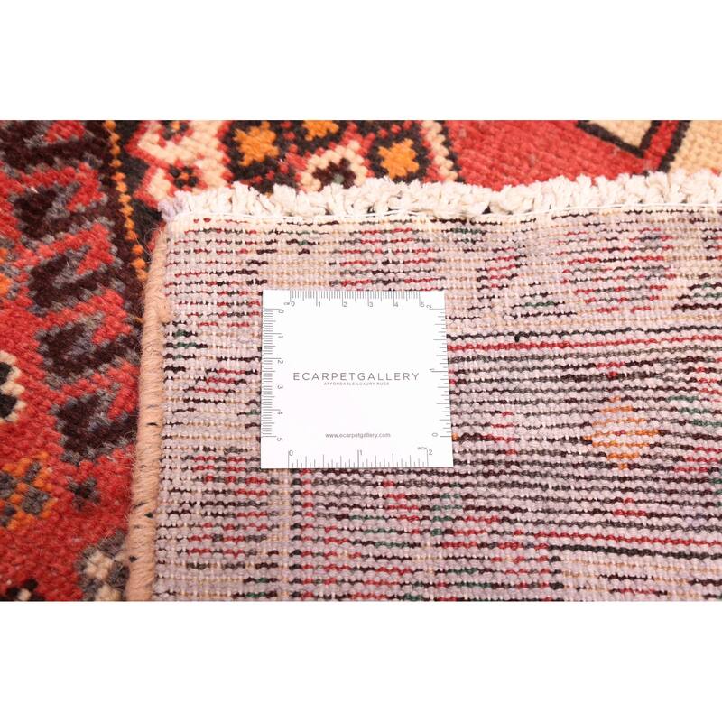 ECARPETGALLERY Hand-knotted Konya Anatolian Red Wool Rug - 5'1 x 9'4