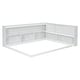 preview thumbnail 18 of 18, Full Floor Bed with L-shaped Bookcases