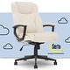preview thumbnail 33 of 66, Serta Connor Executive Office Chair - Ergonomic Computer Chair with Layered Body Pillows and Contoured Lumbar