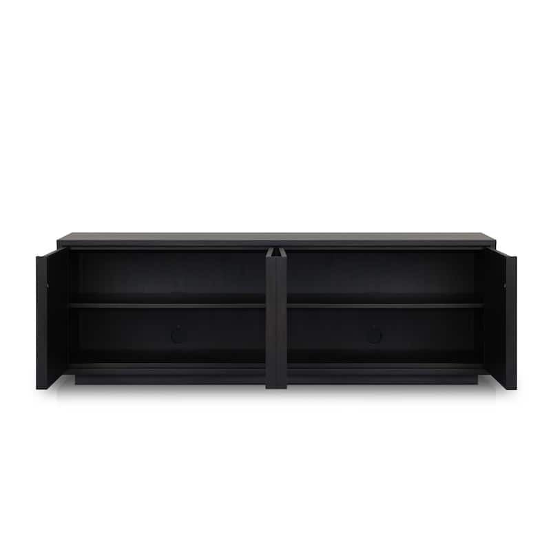 Wyatt Media Console-Black Mahogany