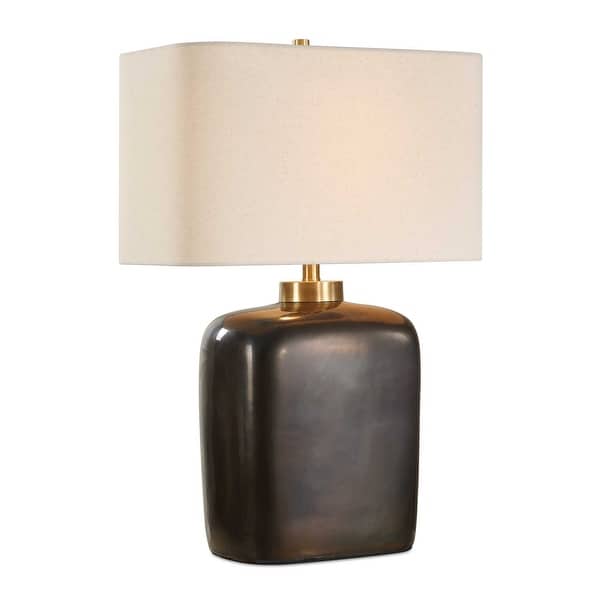 slide 2 of 7, Uttermost Quentin Dark Bronze Table Lamp - N/A