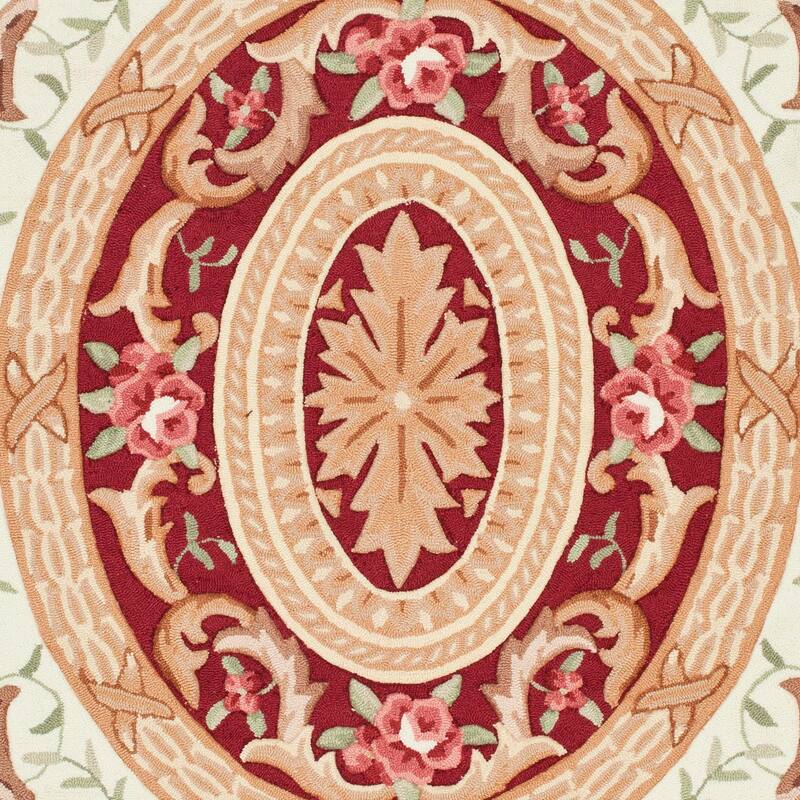 SAFAVIEH Handmade Easy Care Maribel Oriental Rug