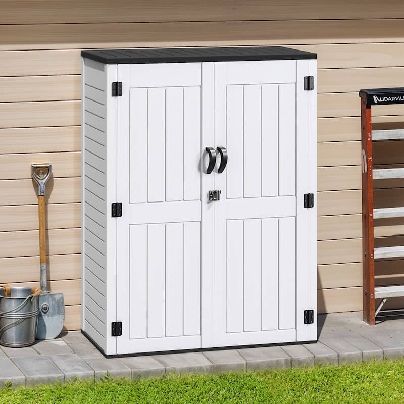 5.6 x 2.3 ft Outdoor Storage Shed