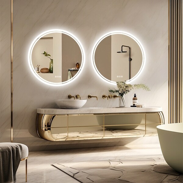 Round demister mirror discount