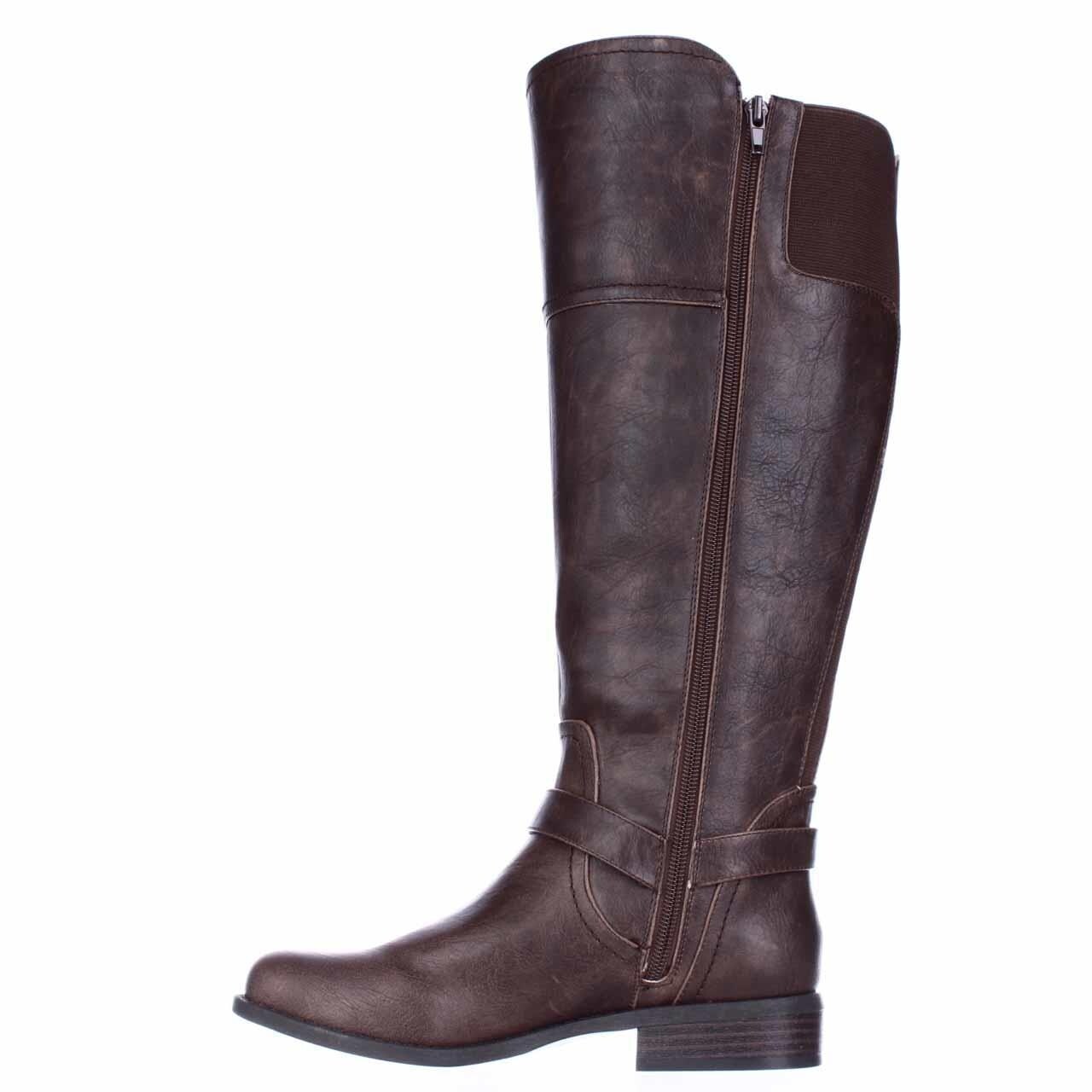 G GUESS Hailee Wide Calf Riding Boots 