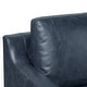 preview thumbnail 40 of 55, Poly & Bark Sorrento 35" Lounge Chair - Full Grain Genuine Italian Leather