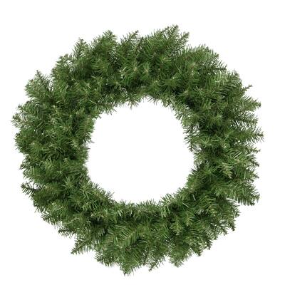 Rockwood Pine Artificial Christmas Wreath - 24" - Unlit