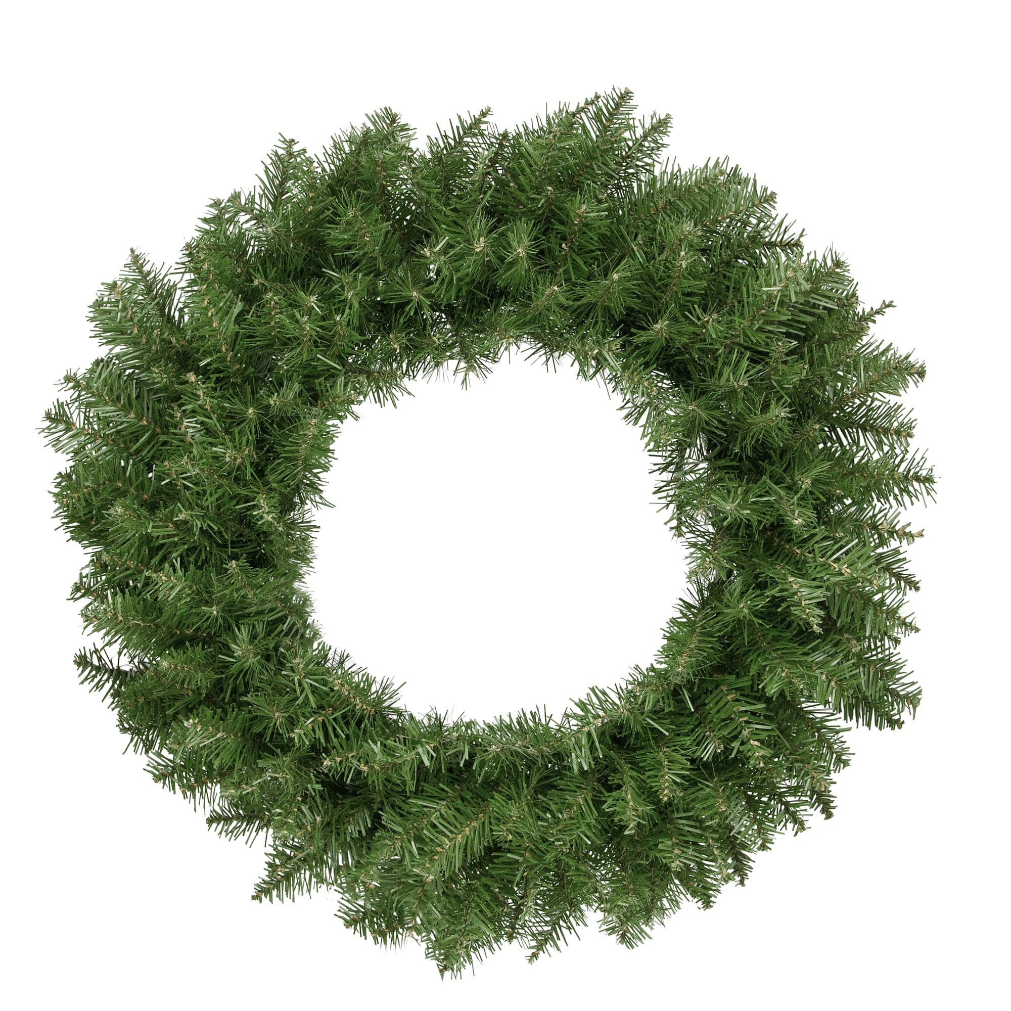 Rockwood Pine Artificial Christmas Wreath 24-Inch Unlit - 24"