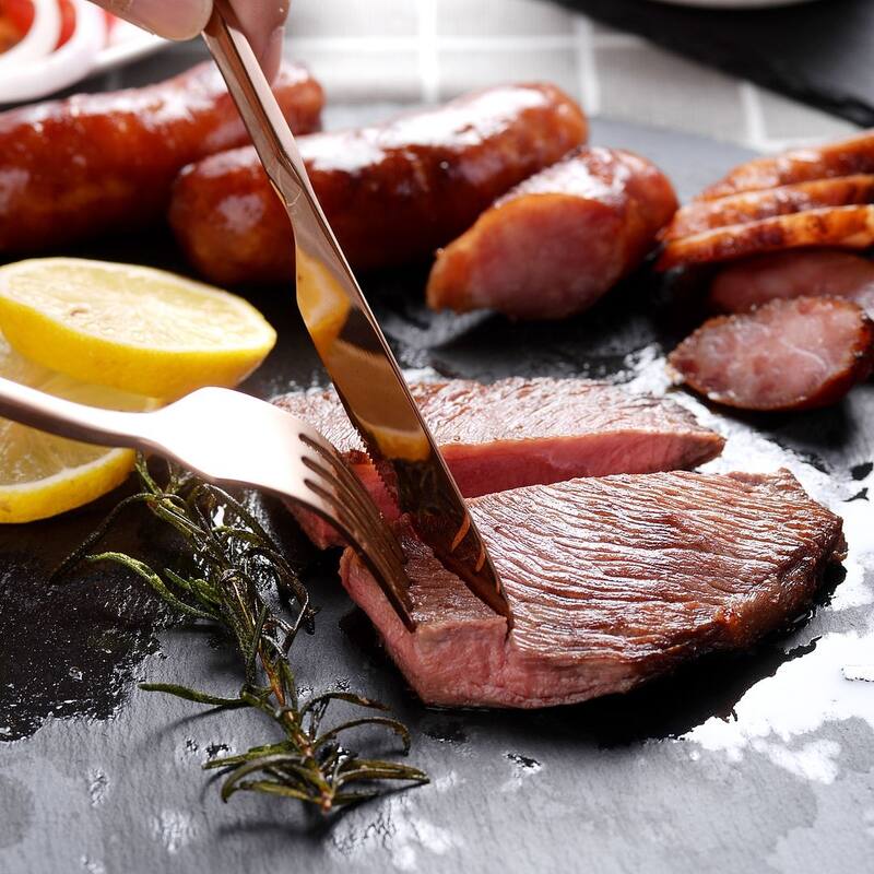 Velaze Epsilon 30Piece 18/10 Silverware Flatware Set (Service for 6