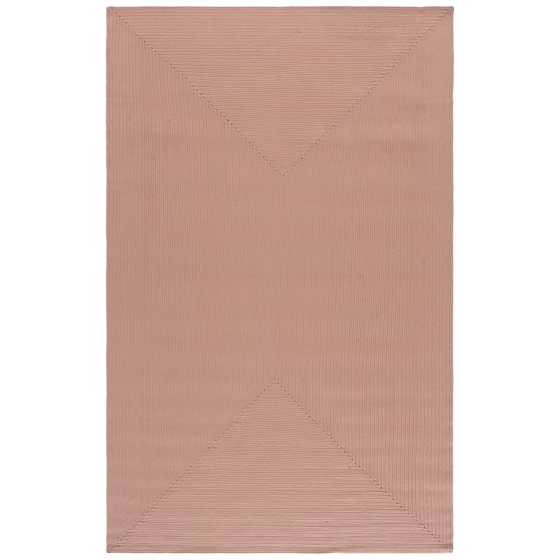 SAFAVIEH Handmade Braided Anthi Casual Rug - 4' x 6' - Peach