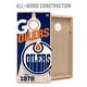 preview thumbnail 3 of 4, Edmonton Oilers NHL 2x4 Cornhole Board Set
